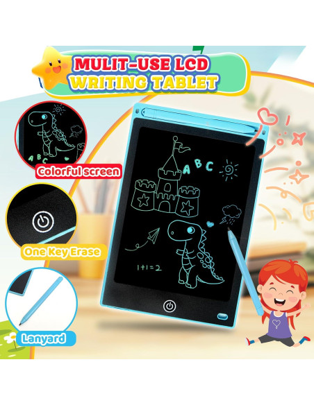 Juguetes sensoriales de viaje CHESLICR 6PC para niños 3-8 años Juguetes sensoriales de viaje CHESLICR 6PC para niños 3-8 años