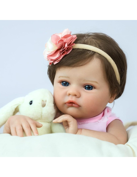 Muñeca Bebé Reborn SCOM 50.8 cm Realista con Accesorios Muñeca Bebé Reborn SCOM 50.8 cm Realista con Accesorios