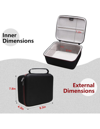 Funda LTGEM para Proyector Mini AuKing 2025/2024 - EVA Duradera