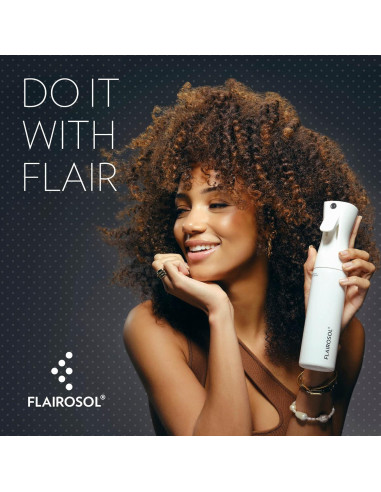 Botella Spray Nebulizador Flairosol 300ml Transparente