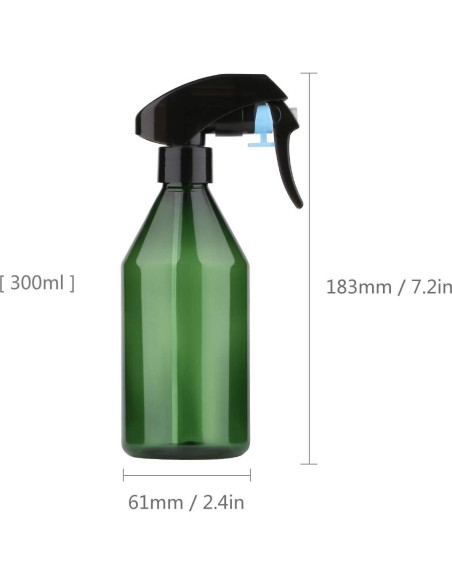 Botella de Spray para Plantas Driew 300ml Verde Claro Botella de Spray para Plantas Driew 300ml Verde Claro