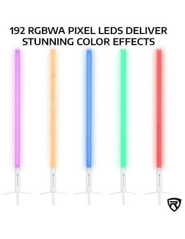 Luz de Tubo LED Rockville ROCK SABER 192 RGBW Inalámbrica