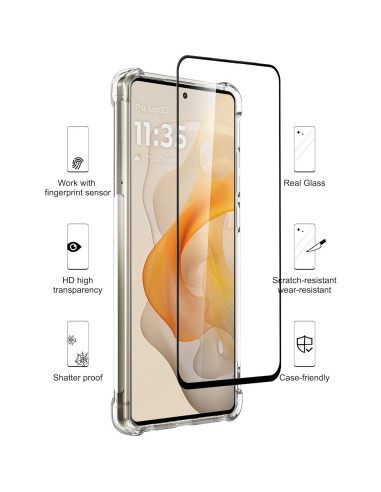 Funda Transparente Motorola Moto G Stylus 5G 2024 + Protector