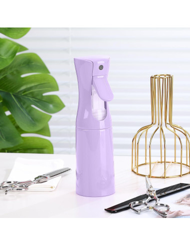 Botella Spray Multiusos KAI ZHOUZHOU 200ml Púrpura Neblina Fina