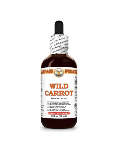 Extracto de Zanahoria Silvestre Hawaii Pharm 60 ml - Piel y Riñones Extracto de Zanahoria Silvestre Hawaii Pharm 60 ml - Piel y Riñones