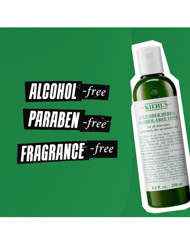Tónico Facial Herbal de Pepino Kiehl's 250 ml Piel Seca Sensible