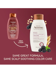 Acondicionador Aveeno Mora y Quinoa 355 ml - Cabello Tratado Color 2