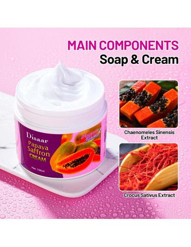 Crema Hidratante Anti-Envejecimiento DisaAR 120ml Papaya