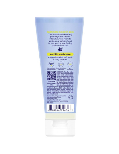 Gel de Ducha Vainilla Cachemira eos 74.8 ml - Hidratante