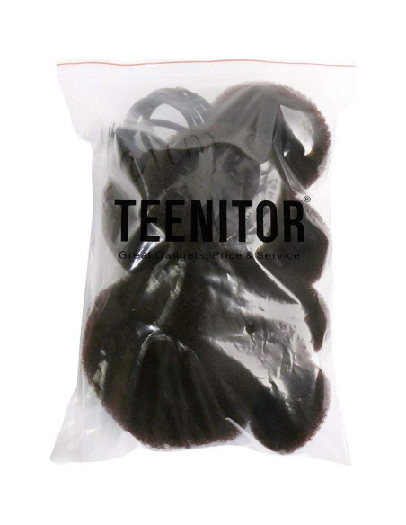 Conjunto Hacer Moño Donut Teenitor - 7 Piezas Marrón Conjunto Hacer Moño Donut Teenitor - 7 Piezas Marrón