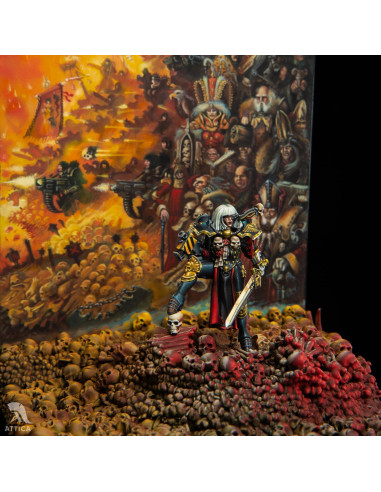 Miniatura Pintada Canoness Veridyan Adepta Sororitas