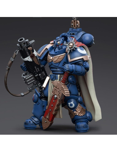 Figura de Acción Capitán Ultramarines JOYTOY 1/18 con Rifle