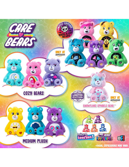 Peluche Oso Compartidor Acogedor Care Bears 35.56 cm - Suave Peluche Oso Compartidor Acogedor Care Bears 35.56 cm - Suave