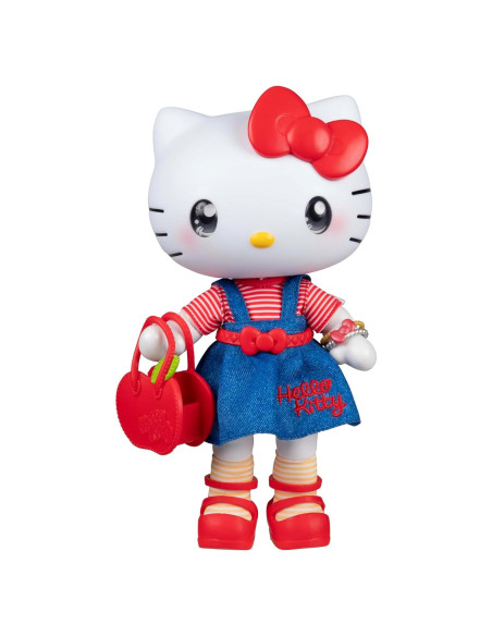 Figura Articulada Hola Kitty 19 cm con Accesorios - Sanrio Figura Articulada Hola Kitty 19 cm con Accesorios - Sanrio