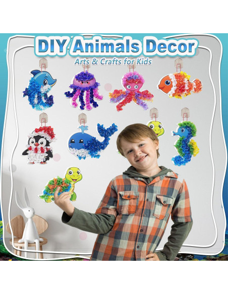 Kit de Manualidades Oceánicas JRD&BS WINL para Niños 4-9 Años Kit de Manualidades Oceánicas JRD&BS WINL para Niños 4-9 Años