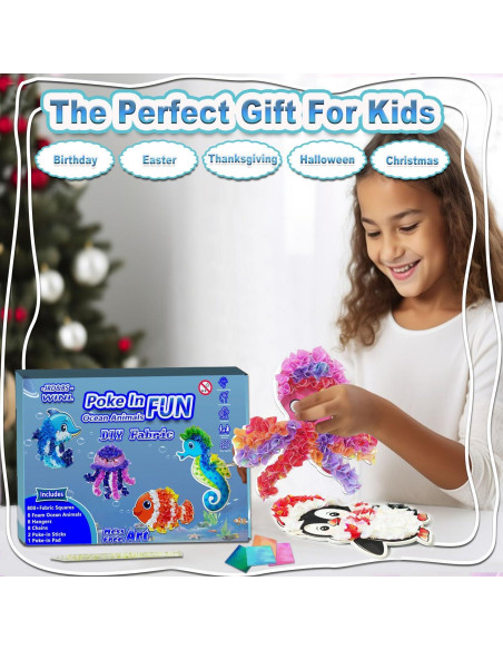 Kit de Manualidades Oceánicas JRD&BS WINL para Niños 4-9 Años Kit de Manualidades Oceánicas JRD&BS WINL para Niños 4-9 Años