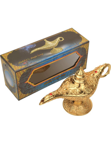 Lámpara Mágica Genio Aladino LAUYOO Decorativa 21x11.3cm