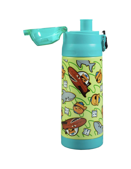 Botella de Agua Aislada SCS Direct 384 ml Niños Octonauts Teal Botella de Agua Aislada SCS Direct 384 ml Niños Octonauts Teal