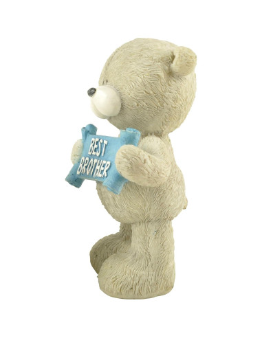 Figura de Oso Mejor Hermano PlentifulHome 9.7 cm Resina