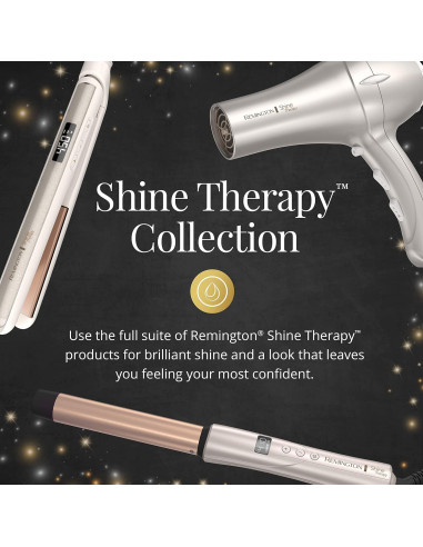 Rulos Calientes Remington Shine Therapy 20 Piezas con Aceite de Argán