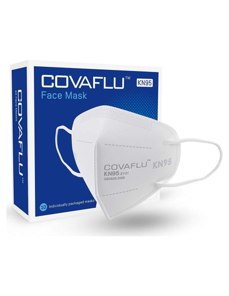 Mascarillas KN95 Covaflu Paquete de 10 - Protección 95% Mascarillas KN95 Covaflu Paquete de 10 - Protección 95%