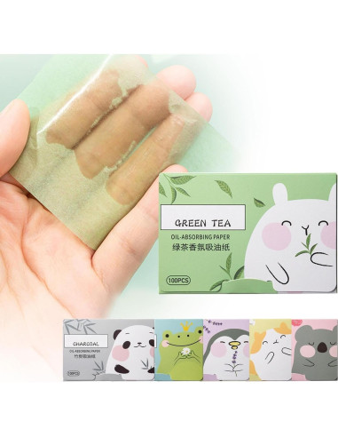 200 Hojas Absorbentes de Aceite Galepromot - Cuidado Facial