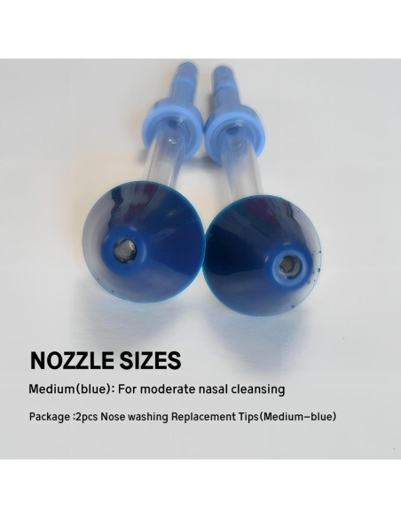 Consejos de Reemplazo Nasal JDHAVMOS para Irrigadores Waterpik - 2 Piezas Consejos de Reemplazo Nasal JDHAVMOS para Irrigadores Waterpik - 2 Piezas