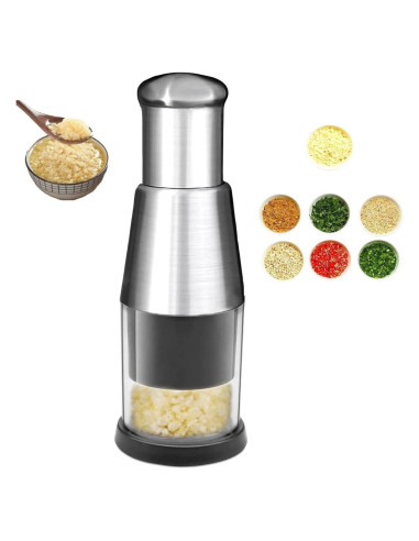 Picador Manual de Alimentos Aetomtins Acero Inoxidable 190g