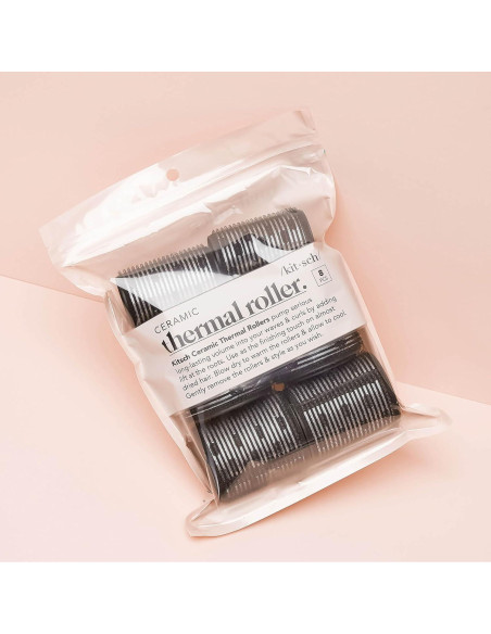 Rizadores Térmicos de Cerámica Kitsch Pro - 8 Piezas para Cabello Rizadores Térmicos de Cerámica Kitsch Pro - 8 Piezas para Cabello