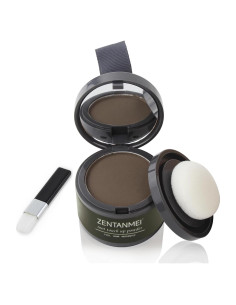 Polvo Retoque Raíces ZENTANMEI 4g Marrón Medio - Cobertura Canas