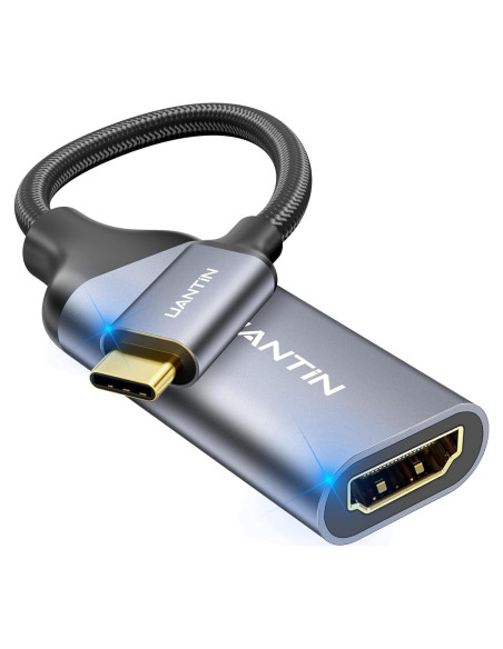 Adaptador USB C a HDMI UANTIN 4K 30Hz Compatible Thunderbolt Adaptador USB C a HDMI UANTIN 4K 30Hz Compatible Thunderbolt