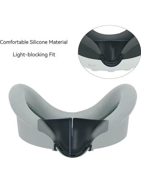 Almohadilla Suave para Nariz VR Quest 3 - 2 PCS Silicona Almohadilla Suave para Nariz VR Quest 3 - 2 PCS Silicona