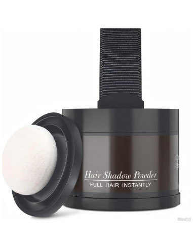 Polvo para Retoque de Raíces Gowwim Marrón Oscuro 4g
