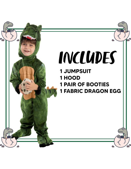 Disfraz T-Rex Realista Spooktacular para Niños 3-10 Años Disfraz T-Rex Realista Spooktacular para Niños 3-10 Años