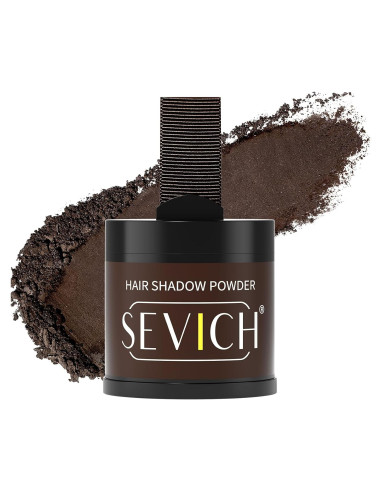 Polvo para Cabello Sevich 10g Marrón Oscuro - Cubre Raíces