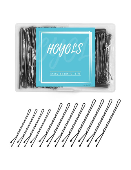 Pasadores Negros HOYOLS 150 Pcs 5-7 cm para Peinados Pasadores Negros HOYOLS 150 Pcs 5-7 cm para Peinados