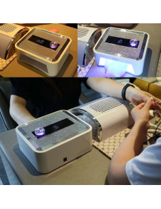 Lámpara de Uñas LED UV Inalámbrica DecRose 120W Recargable 2