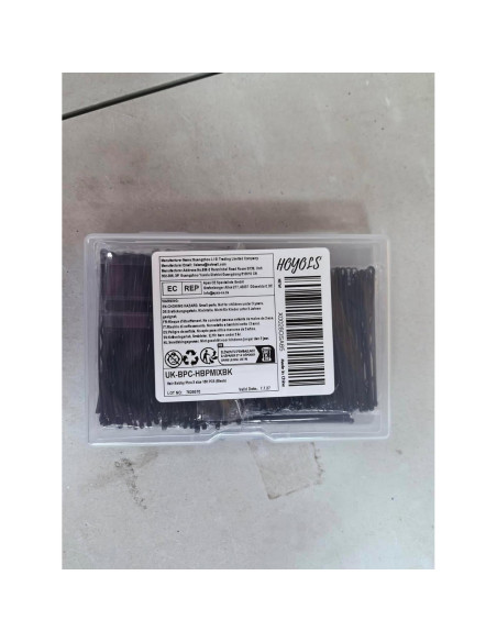Pasadores Negros HOYOLS 150 Pcs 5-7 cm para Peinados Pasadores Negros HOYOLS 150 Pcs 5-7 cm para Peinados