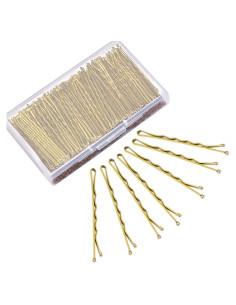 Horquillas Rubias MORGLES 240 Pcs 5.58 cm con Caja