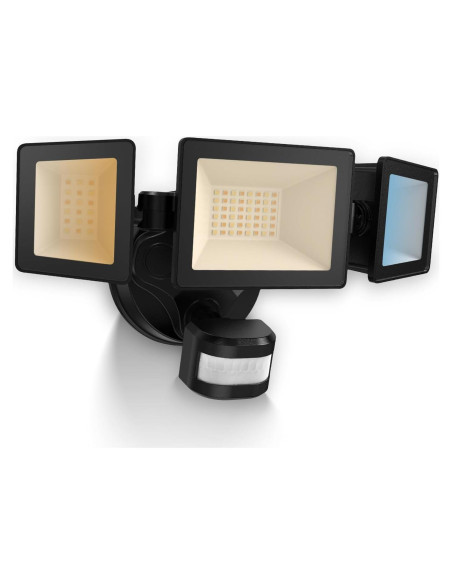 Luz Exterior LED ALUSSO 40W 4000LM con Sensor de Movimiento Luz Exterior LED ALUSSO 40W 4000LM con Sensor de Movimiento