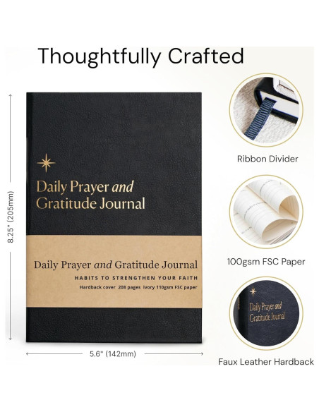 Diario de Oración y Gratitud The Christian Journal Co - 6 Meses Diario de Oración y Gratitud The Christian Journal Co - 6 Meses