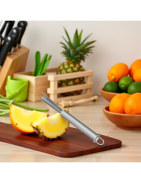 Herramienta Removedora de Ojos de Piña Yxinjy, Acero Inoxidable Herramienta Removedora de Ojos de Piña Yxinjy, Acero Inoxidable