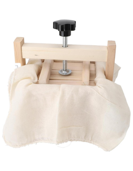Prensa de Tofu de Madera Aqxreight con 9 Accesorios Prensa de Tofu de Madera Aqxreight con 9 Accesorios