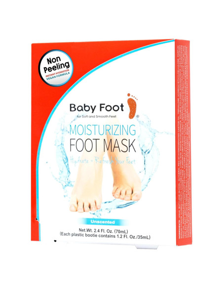 Máscara Hidratante Baby Foot - 15 Minutos para Pies Suaves Máscara Hidratante Baby Foot - 15 Minutos para Pies Suaves
