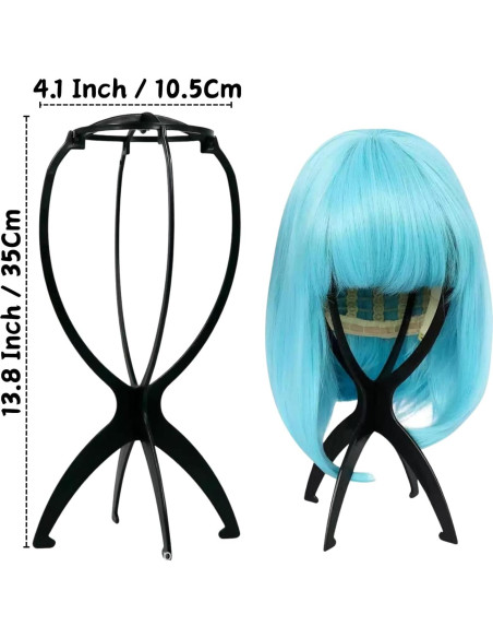 Soportes para Cabeza de Peluca Dreamlover - 2 Unidades 35.1 cm Soportes para Cabeza de Peluca Dreamlover - 2 Unidades 35.1 cm