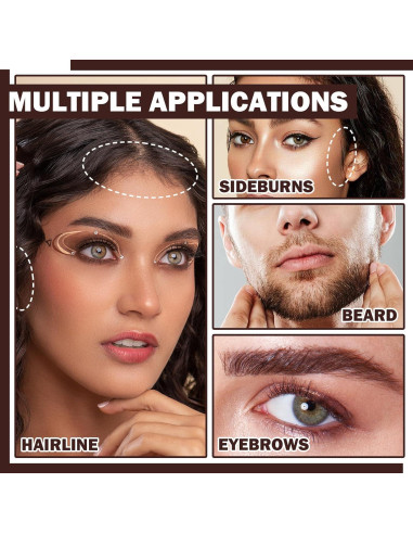 Polvo Cubridor de Raíces WENJLYJ - Color Negro, 34.8g