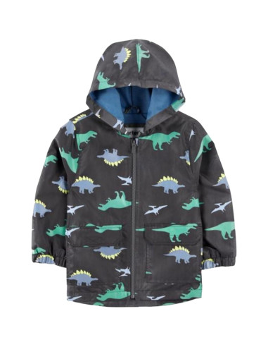 Chaqueta de Lluvia Carter's para Bebé Niño, Gris, Forro Polar