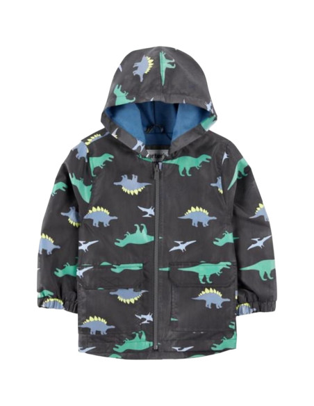 Chaqueta de Lluvia Carter's para Bebé Niño, Gris, Forro Polar Chaqueta de Lluvia Carter's para Bebé Niño, Gris, Forro Polar