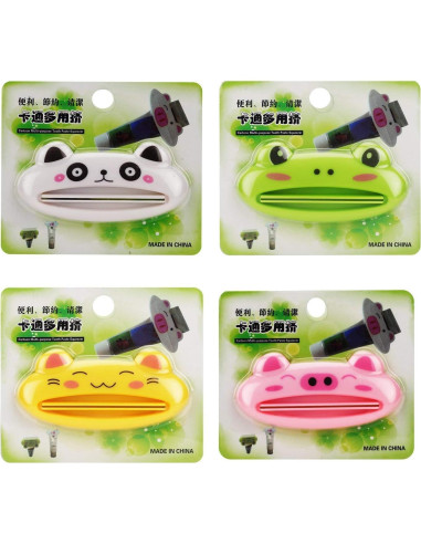 Exprimidor de Pasta de Dientes SAISHANG - 4 Paquete, Estilo A