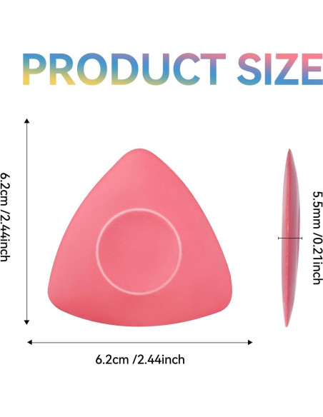Tiza de Sastre CampTek 8 Piezas Triangular para Confección Tiza de Sastre CampTek 8 Piezas Triangular para Confección